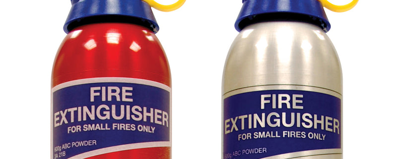 When a small fire extinguisher turned into a life saver
