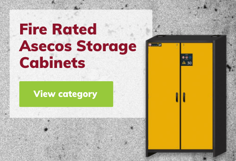Fire Rated Asecos Storage Cabinets