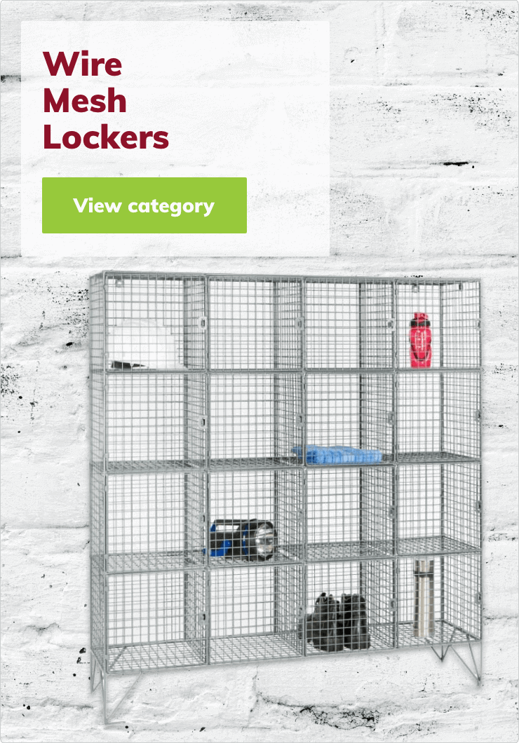 Wire Mesh Lockers
