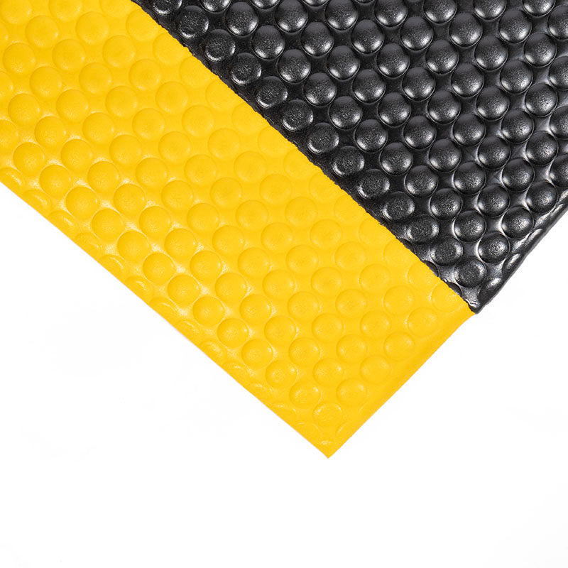 Orthomat Premium Bubble Black/Yellow Anti-Fatigue Floor Mat