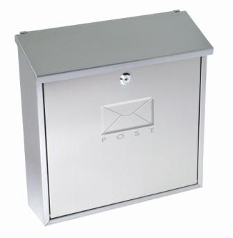 Sterling Contemporary Stainless Steel Mail Box