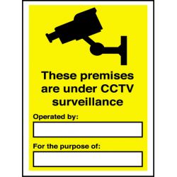 Duralite Tuff 300X400 CCTV Sign