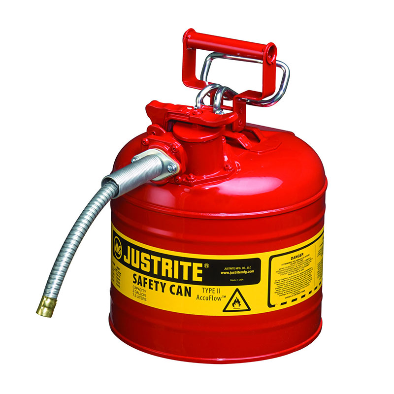 Justrite Type II Accu-Flow Safety Can