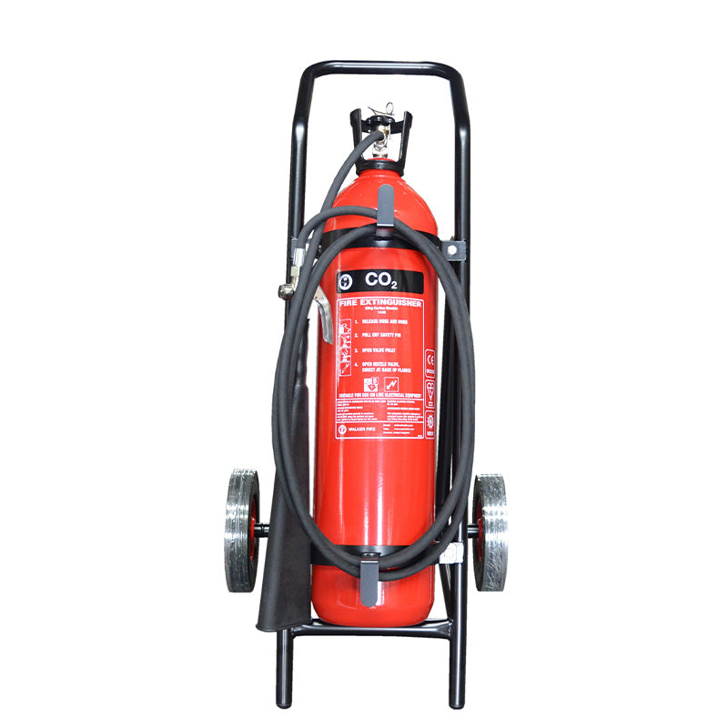 Alloy Steel 20kg Co2 Wheeled Fire Extinguisher