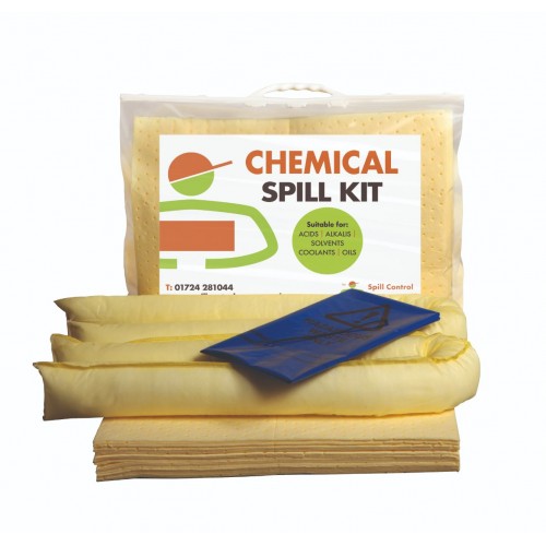 20 litre Chemical Spill Kit - Clip Top Bag