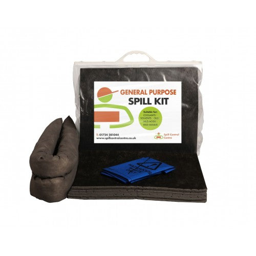20 litre General Purpose Spill Kit - Clip Top Bag
