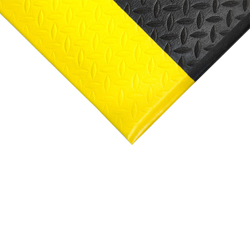 Orthomat Diamond Black/Yellow Anti-Fatigue Floor Mat
