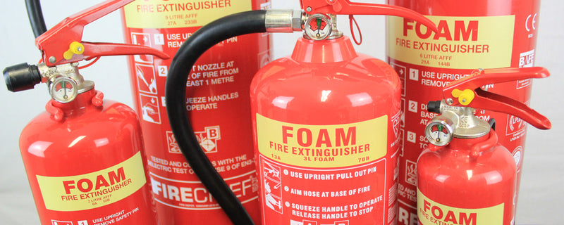 Foam fire extinguishers: why they deliver concentrated fire-fighting power
