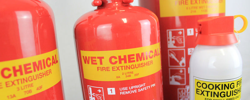 Wet Chemical Fire Extinguishers a legal requirement for caterers