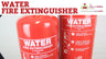Applications and Advantages of Water and Water Additive Fire Extinguishers
