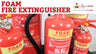 Applications and Advantages of Foam Fire Extinguishers