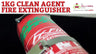 1kg Automatic Clean Agent Fire Extinguisher (Halon Replacement)