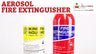 600ml ABF Aerosol Fire Extinguisher