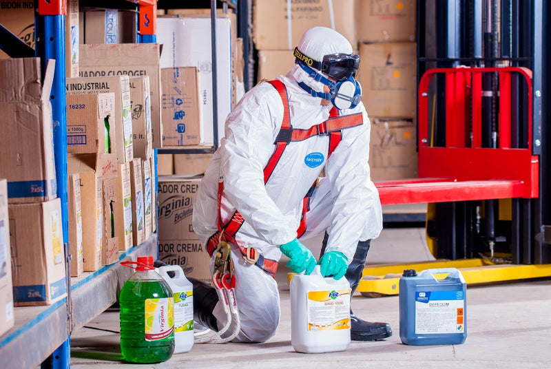 Common workplace hazardous substances: What to do if there’s a spillage?