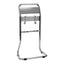 Chrome Tubular Double Fire Extinguisher Stand