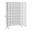 Multi Compartment Wire Mesh Lockers - D450mm