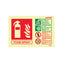 Foam Extinguisher Information Sign Landscape 105 x 155 Photoluminescent