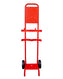 Flat-Pack Compact Double Fire Extinguisher Trolley
