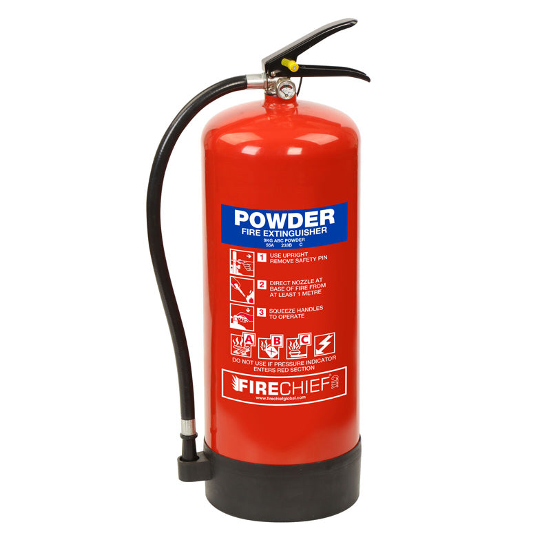 Firechief CTX 9kg Dry Powder Fire Extinguisher