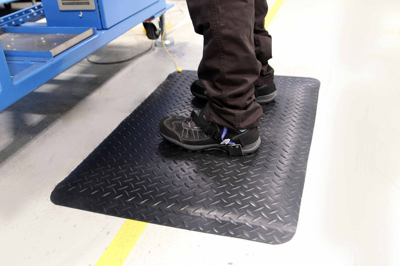 Deckplate Anti-Static Industrial Anti-Fatigue Mat
