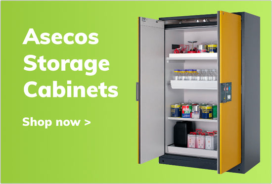 Asecos storage cabinets