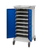 Narrow Aisle Laptop Charging Trolley - 8 Compartments