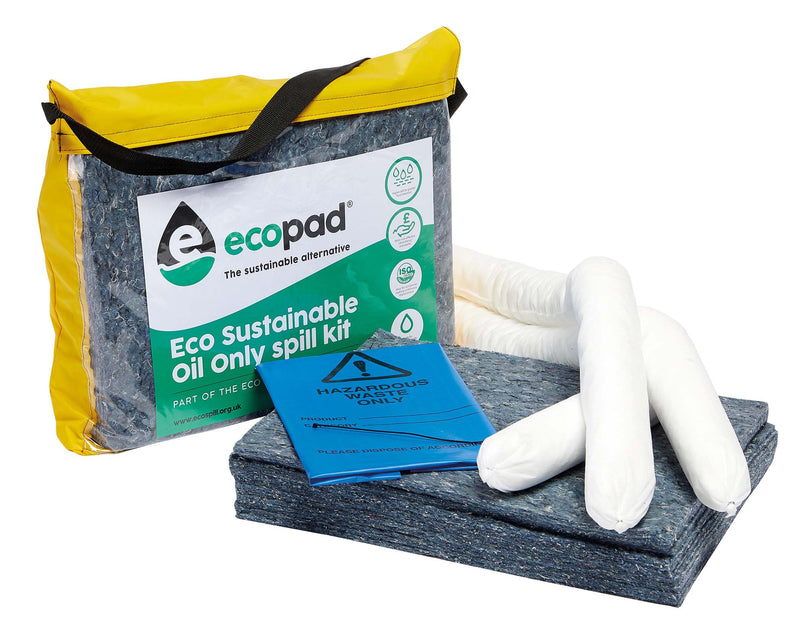 30 litre Eco Sustainable Oil and Fuel Spill Kit - Holdall Bag