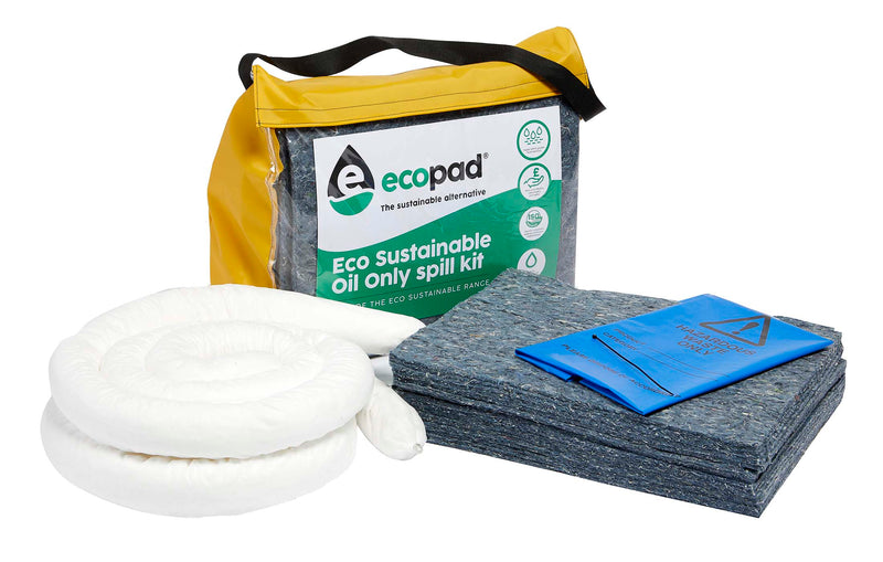 50 litre Eco Sustainable Oil and Fuel Spill Kit - Holdall Bag