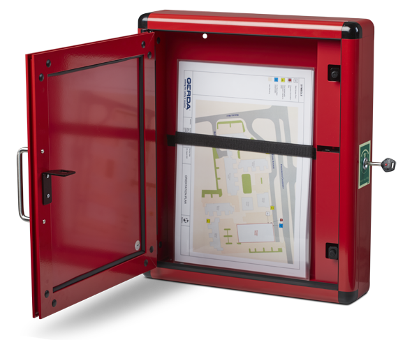 Gerdo Box Gerda Standard Premises Information Boxes | Fire & Safety