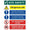 1mm Rigid Plastic 600X800 Site Safety Sign
