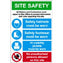 1mm Rigid Plastic 600X900 Site Safety Sign