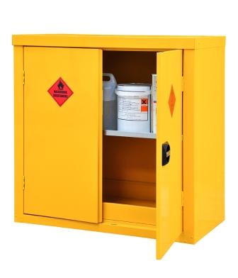 900 x 900 x 460 Flammable Cabinet with Absorbent Pads