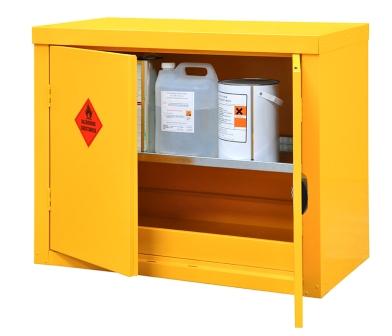 700 x 900 x 460 Flammable Cabinet with Absorbent Pads
