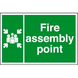 Duralite Tuff 600X400 Fire Assembly Point Sign