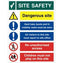 Duralite Tuff 600X800 Site Safety Sign