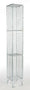 Three Door Wire Mesh Lockers - D450mm