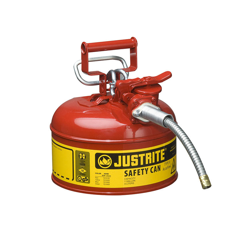 Justrite Type II Accu-Flow Safety Can