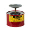 Justrite Safety Plunger Cans