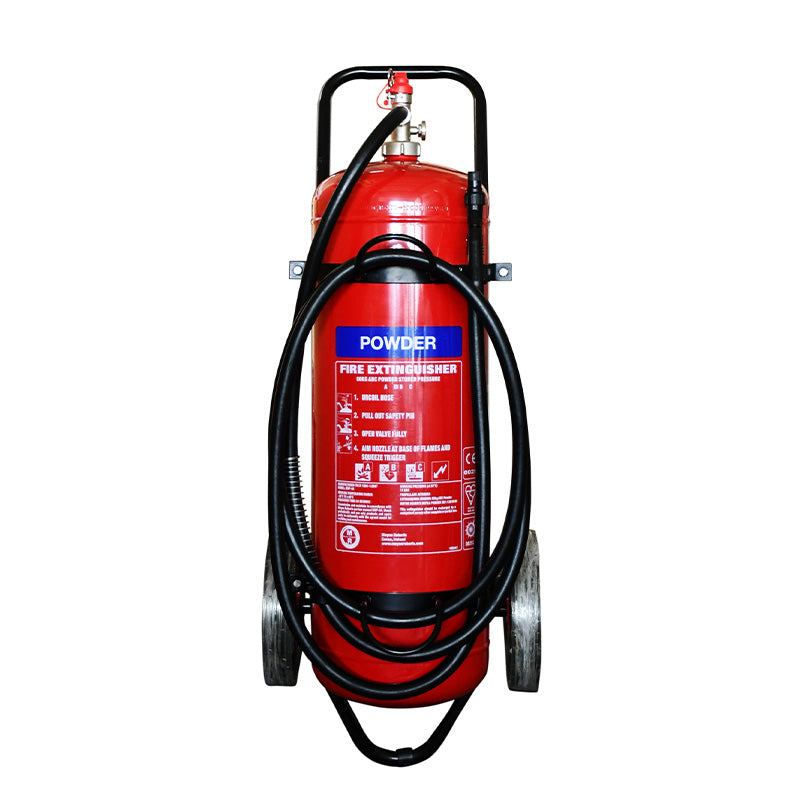 50kg Dry Powder Wheeled Fire Extinguisher