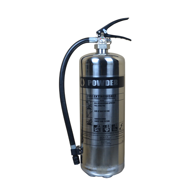 6kg Dry Powder Stainless Steel Fire Extinguisher
