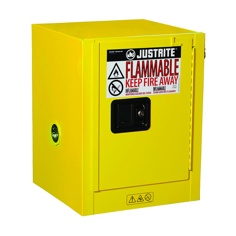 Justrite Sure-Grip Countertop EX Safety Cabinet