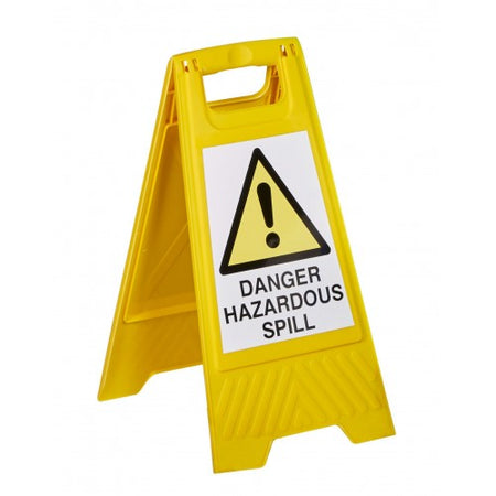 Dangerous Hazardous Spill Floor Sign