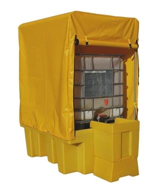 All Weather Single IBC Spill Pallet
