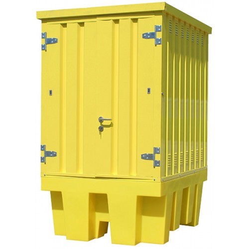 Steel Covered Single IBC Spill Pallet