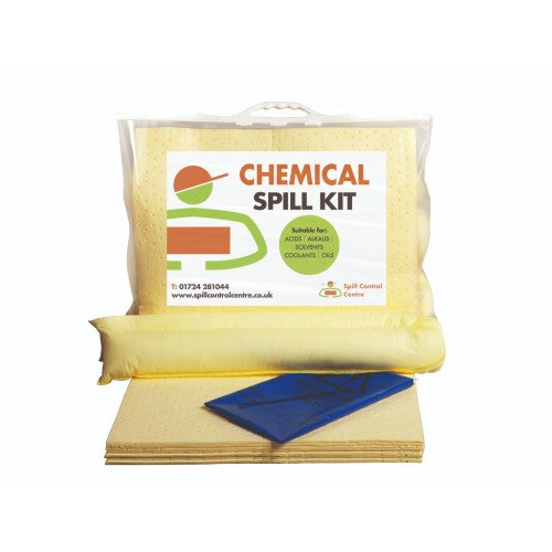 15 litre Chemical Spill Kit - Clip Top Bag