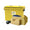 400 litre Chemical Spill Kit - 4 Wheeled Bin with Drain Cover & Putty
