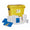 1100 Litre Oil & Fuel Spill Kit - 4 Wheeled Bin with Drain Cover & Putty