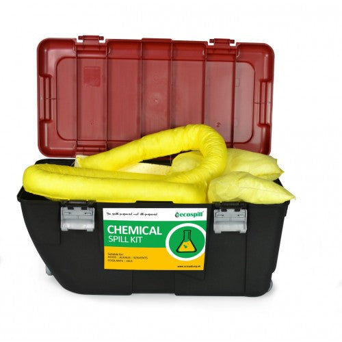 60 litre Ecospill Chemical Toolbox Spill Kit
