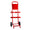 Compact Double Fire Extinguisher Trolley
