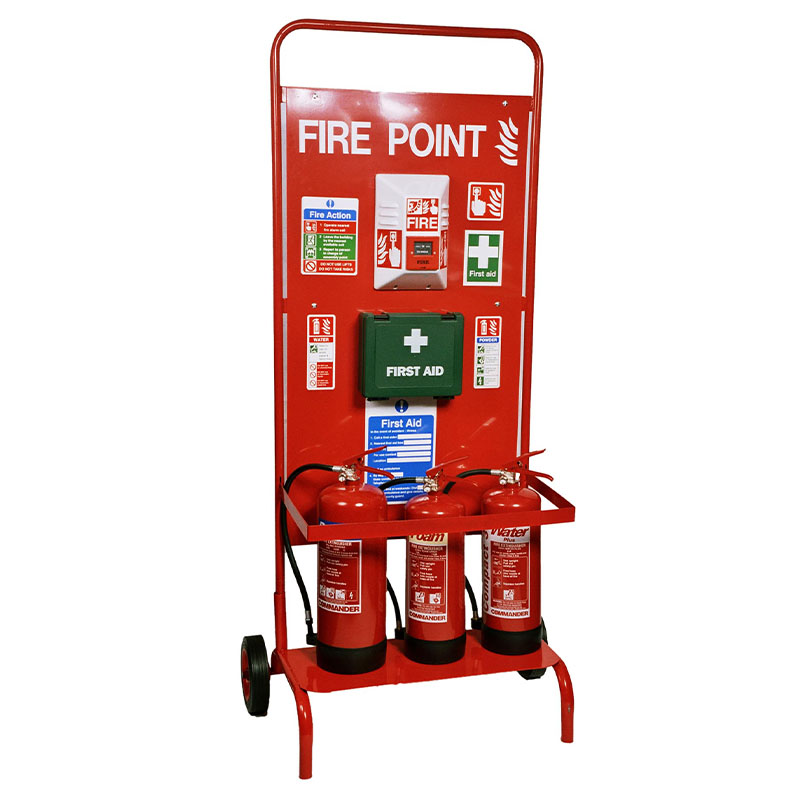 Mobile Fire Point Stand
